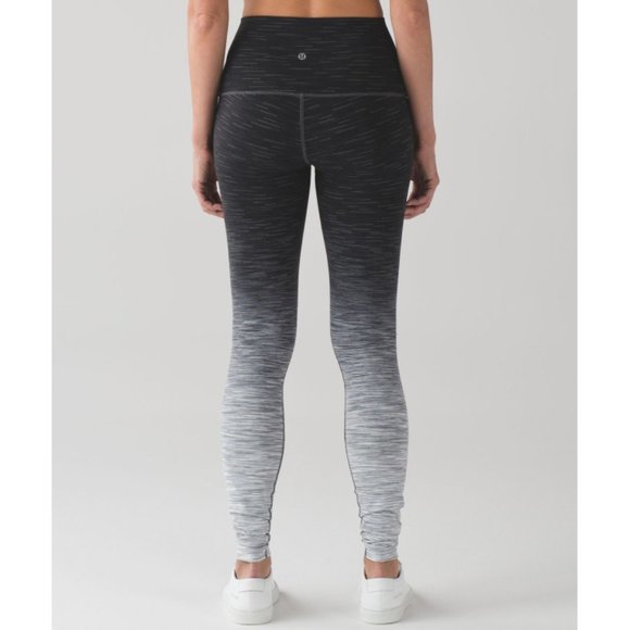 lululemon athletica Pants - Lulu Wunder Under High Rise Tights Ombre Melange 4